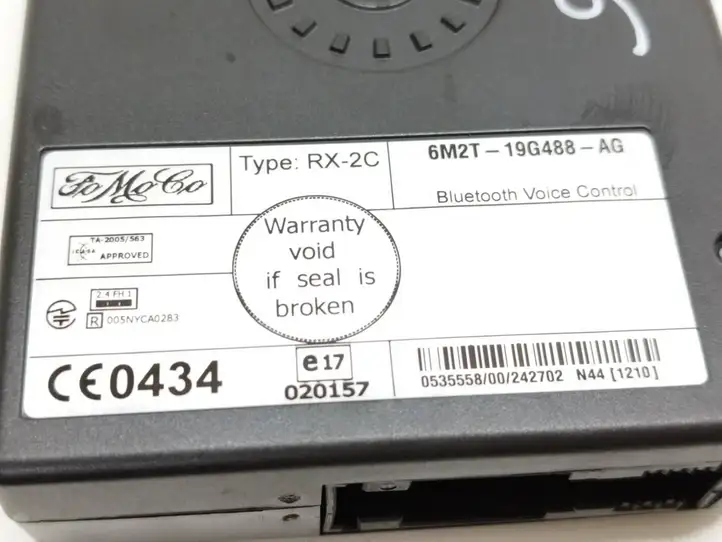 Ford S-MAX (2006 - 2010) 6M2T19G488AG Bluetooth модуль — фото 7