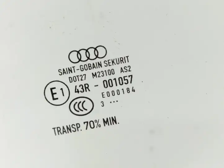Audi A3/S3 8V (2012 - 2016) 43R001057 Стекло задней двери — фото 6