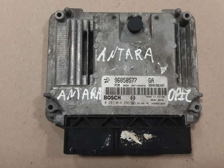 96858577 Opel Antara Variklio valdymo blokas