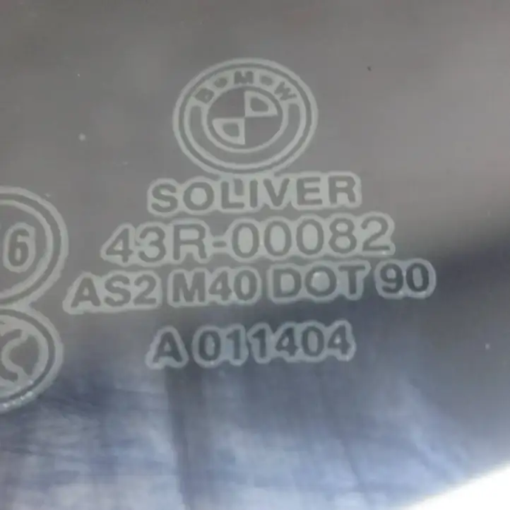 BMW 6 F12 F13 (2010 - 2018) 43R00082 Заднее боковое стекло — фото 6