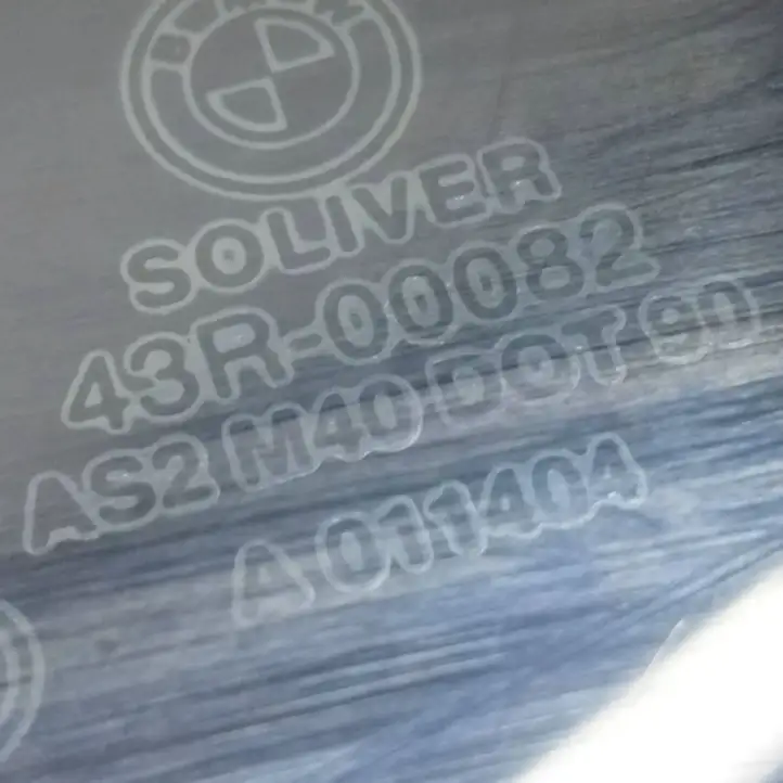 BMW 6 F12 F13 (2010 - 2018) 43R00082 Заднее боковое стекло — фото 6