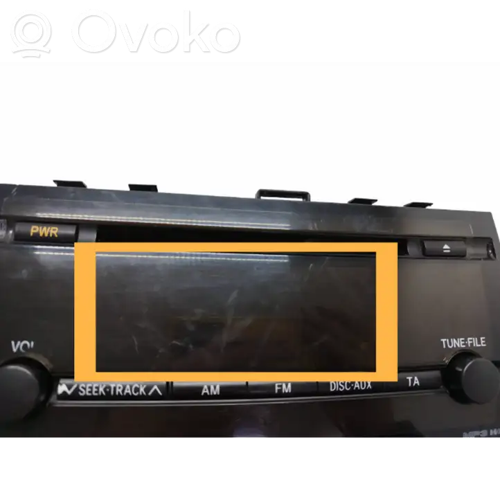 Toyota Prius (XW20) (2003 - 2009)  8612047221 Радио/ проигрыватель CD/DVD / навигация