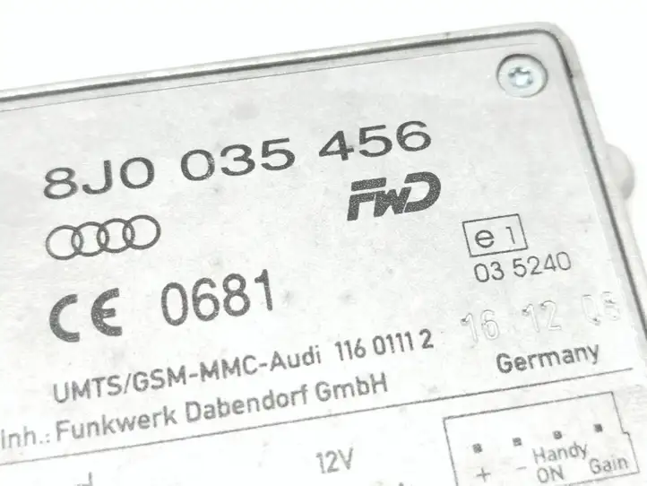 Audi A5 8T 8F (2007 - 2011) 8J0035456 Усилитель антенны — фото 5
