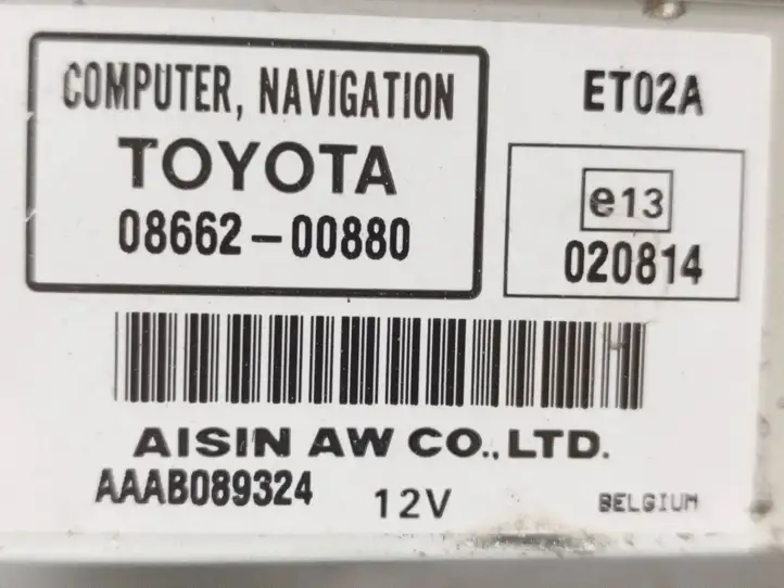 Toyota Avensis T250 (2006 - 2009) 0866200880 Навигационный привод CD/DVD — фото 8