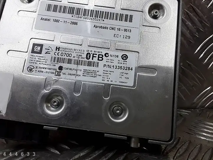 Opel Zafira B (2008 - 2014) 13353284 Bluetooth модуль — фото 4