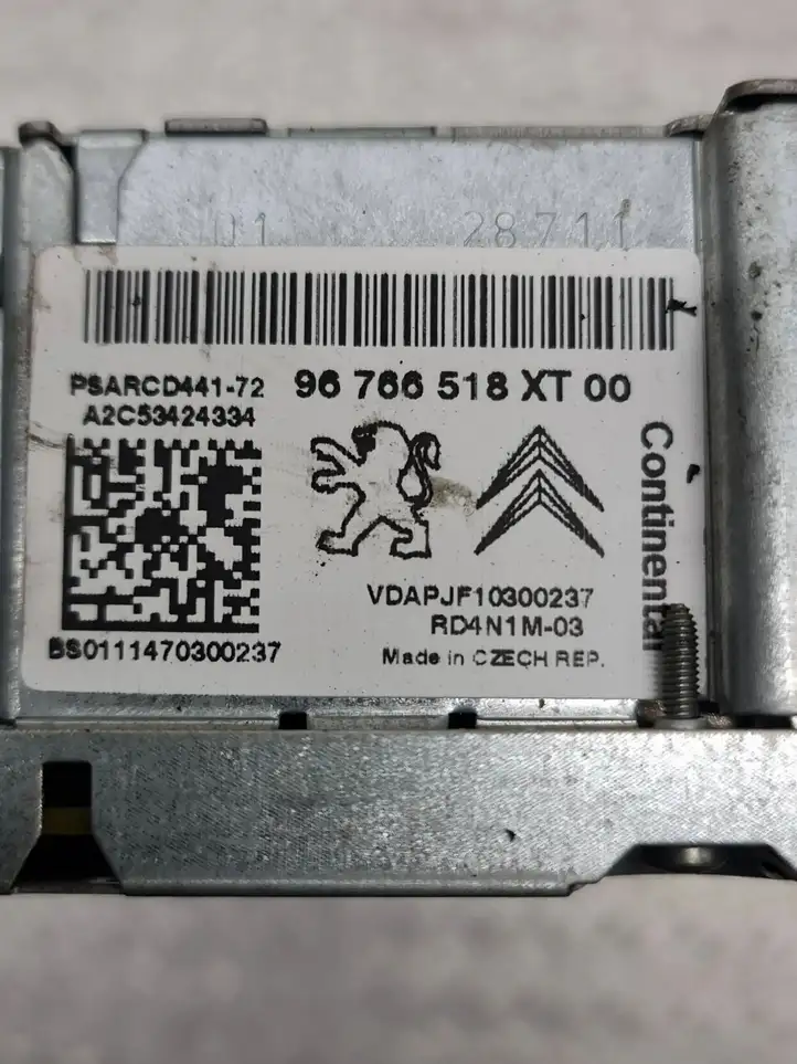 Citroen Berlingo (2003 - 2007) 96766518XT Магнитола / мультимедийная система — фото 6