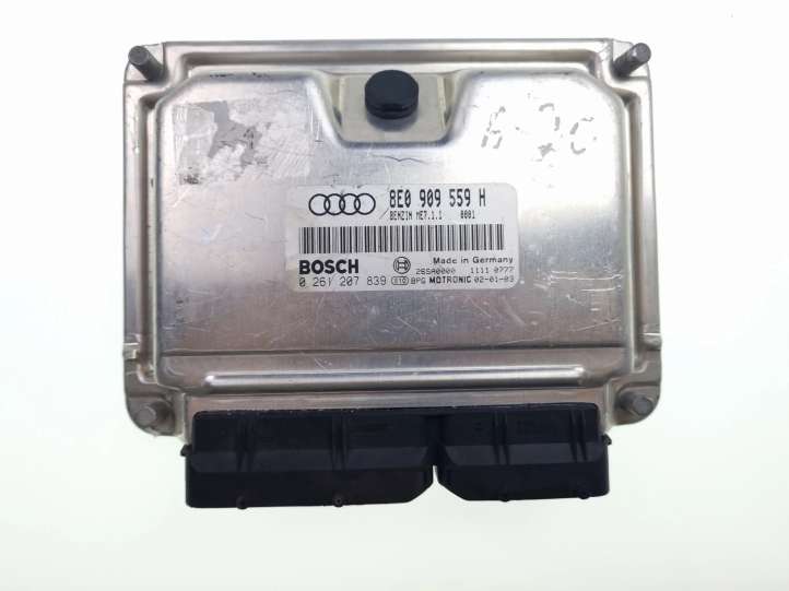 8E0909559H Audi A4 S4 B8 8K Variklio valdymo blokas