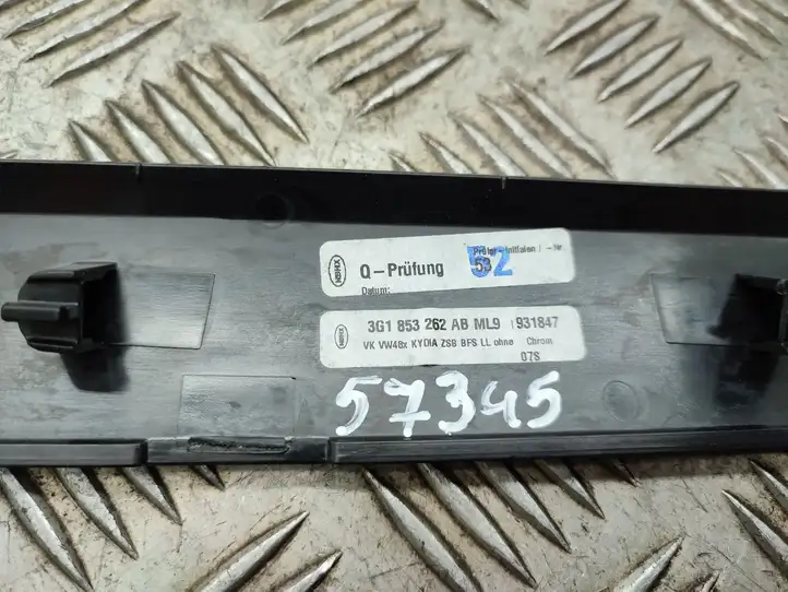 Volkswagen PASSAT B8 (2015 - ) 3G1853262AB Декоративная отделка — фото 5