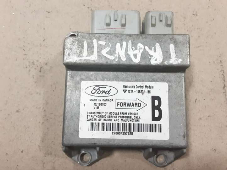 1C1A14B321BC Ford Transit Oro pagalvių valdymo blokas