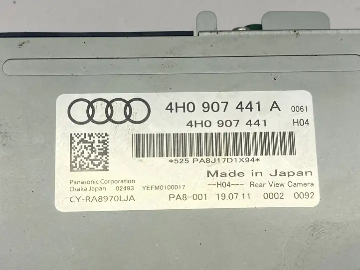 Audi A8 S8 D4 4H (2010 - 2014) 4H0907441A Модуль управления камерой — фото 2