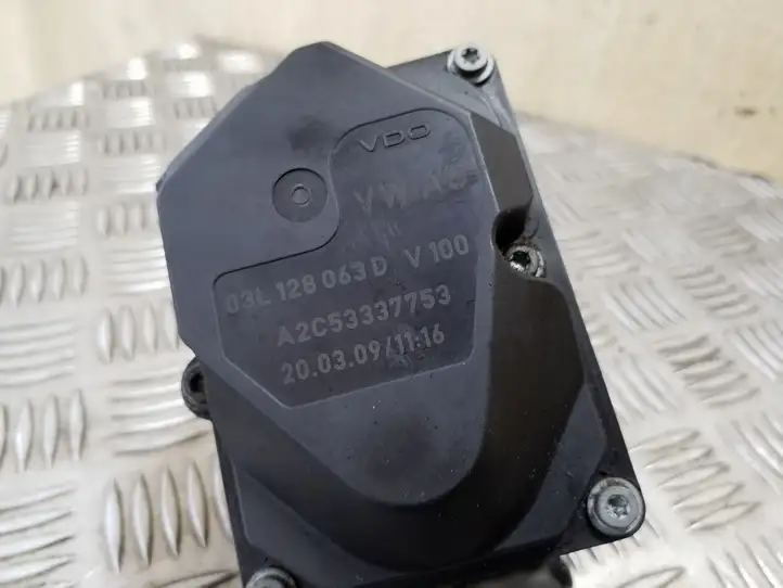 Seat Exeo (3R) (2008 - 2013) 03L128063D Дроссельная заслонка — фото 2