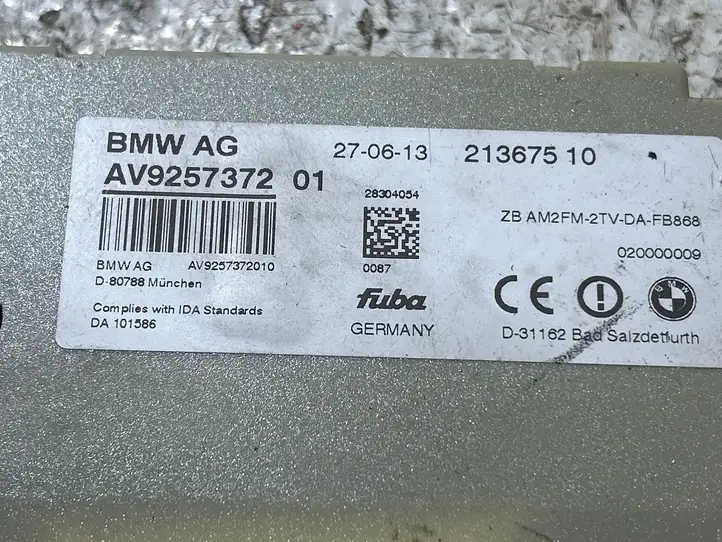 BMW 6 F12 F13 (2010 - 2018) 21367510 Усилитель антенны — фото 3