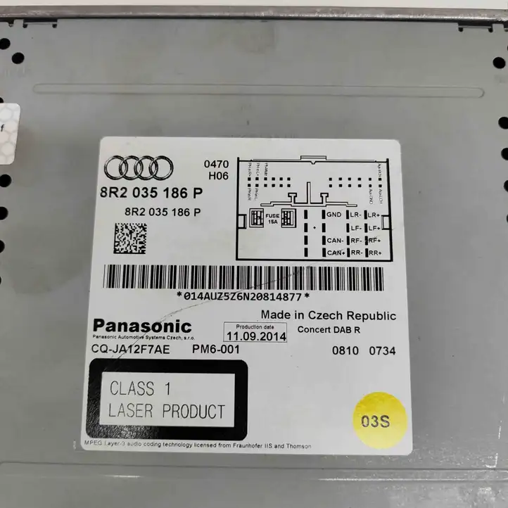 Audi Q5 SQ5 (2012 - 2017) 8R2035186P Магнитола / мультимедийная система — фото 7