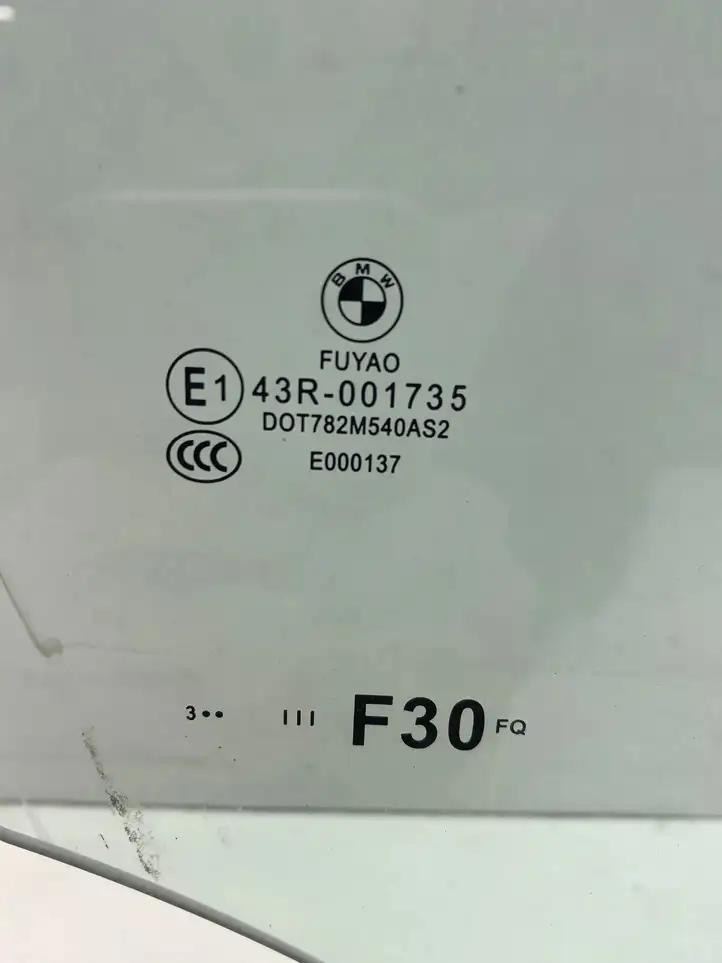 BMW 3 F30 F35 F31 (2012 - 2018) 43R001735 Стекло задней двери — фото 2