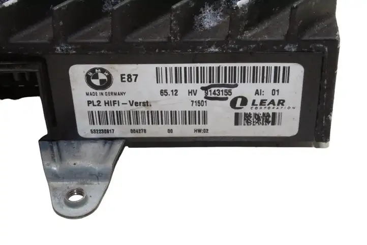 BMW 1 E82 E88 (2007 - 2014) 9143155 Усилитель звука — фото 3