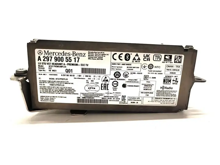 Mercedes-Benz EQS V297 (2021 - ) A2979005517 Контроллер мультимедийной системы — фото 2