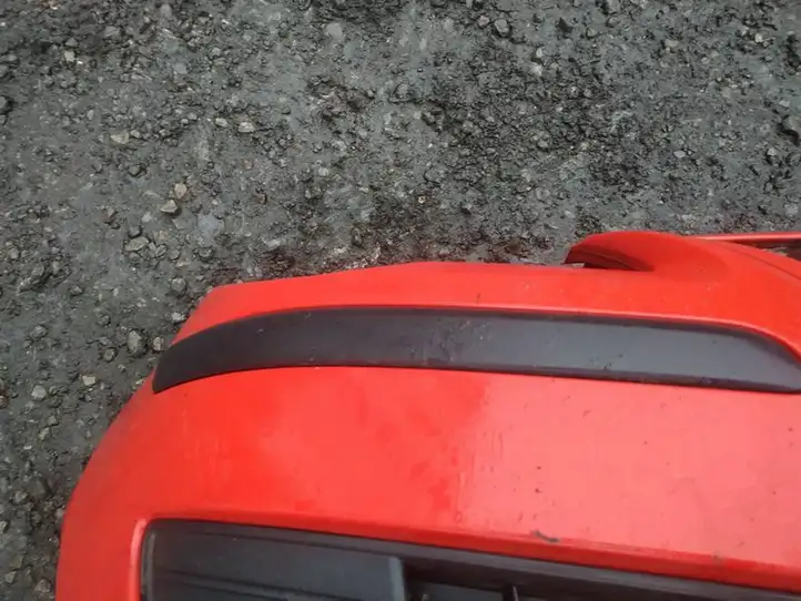 Volkswagen Polo (2005 - 2009)   Молдинг переднего бампера