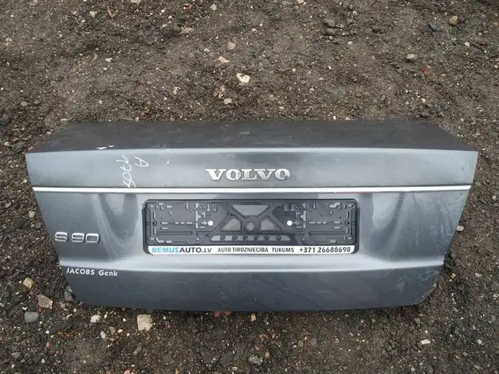 Volvo S80 (2006 - 2009) pilkas Крышка багажника — фото 1