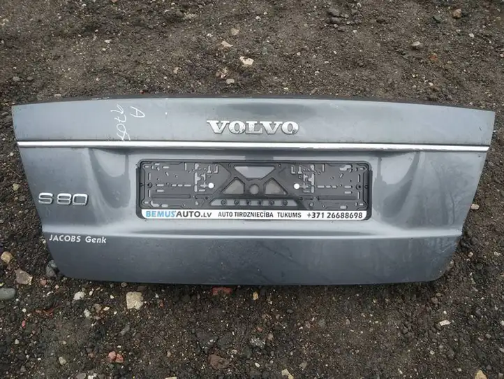 Volvo S80 (2006 - 2009) pilkas Крышка багажника — фото 2