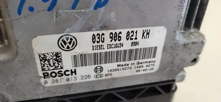 Volkswagen Jetta V (2005 - 2010) 03G906021KH Блок управления двигателем (ЭБУ) — фото 3