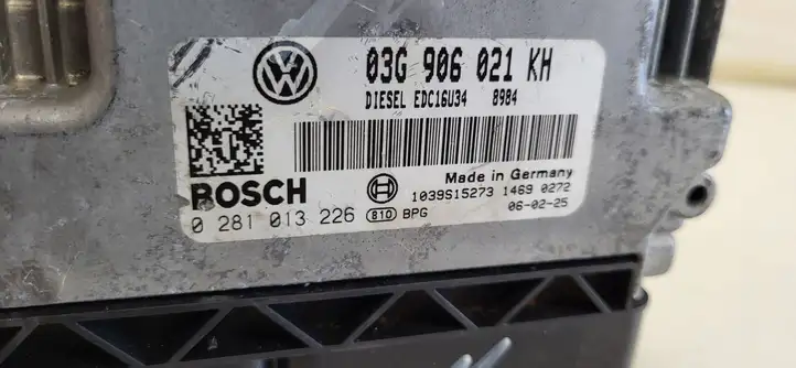 Volkswagen Jetta V (2005 - 2010) 03G906021KH Блок управления двигателем (ЭБУ) — фото 4