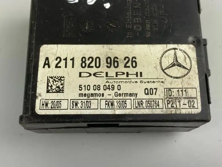 Mercedes-Benz E W212 (2009 - 2016) A2118209626 Блок управления сигнализацией — фото 4