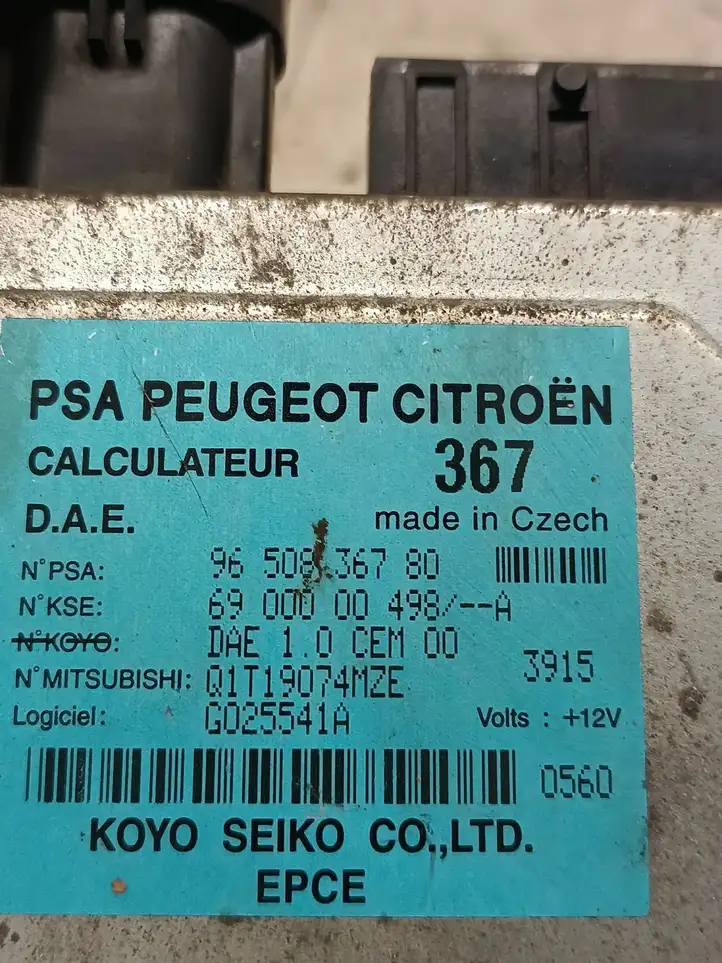 Citroen C3 (2002 - 2009) 9650836780 Блок управления усилителем руля — фото 4