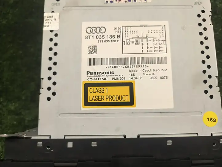 Audi A4 S4 B8 8K (2007 - 2011) 8T1035186B Магнитола / мультимедийная система — фото 2