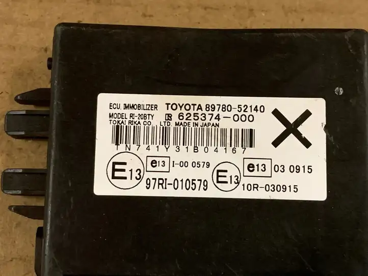Toyota Urban Cruiser (XP110) (2007 - 2016) 97RI010579 Блок иммобилайзера — фото 5