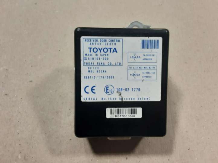 897410F010 Toyota Corolla Verso E121 Durų elektronikos valdymo blokas