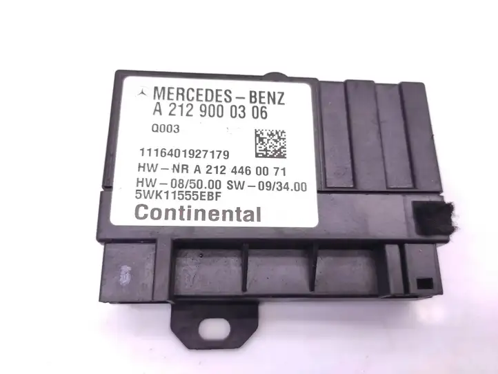 Mercedes-Benz Vito Viano W639 (2010 - 2015)  A2129000306 Блок управления топливного насоса