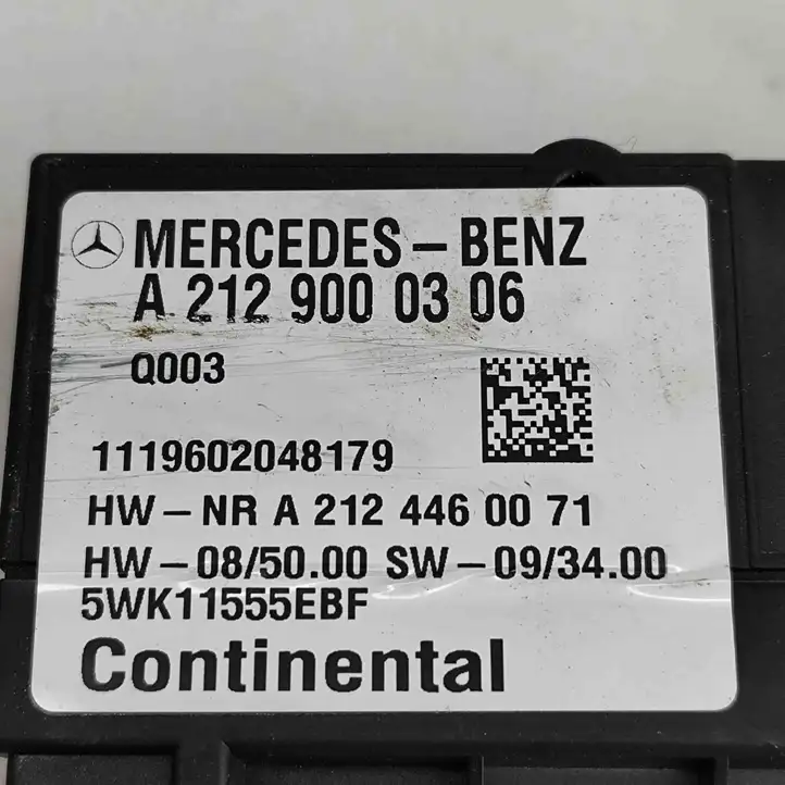 Mercedes-Benz Vito Viano W639 (2010 - 2015) A2129000306 Блок управления топливным насосом — фото 7