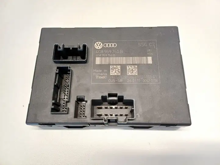 Audi A7 S7 4G (2010 - 2014) 4G8959760B Блок управления сиденьем — фото 1