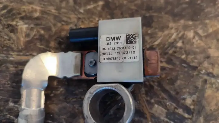 BMW 3 F30 F35 F31 (2012 - 2018) 7631109 Минусовой провод аккумулятора — фото 4