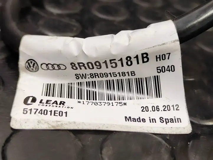 Audi Q5 (2008 - 2012)  8R0915181B Минусовый провод (аккумулятора)