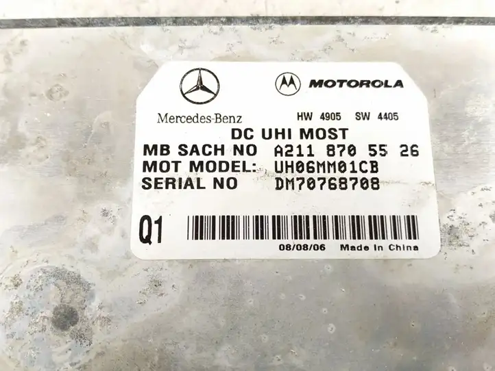 Mercedes-Benz A W169 (2004 - 2012) Блок GSM — фото 2