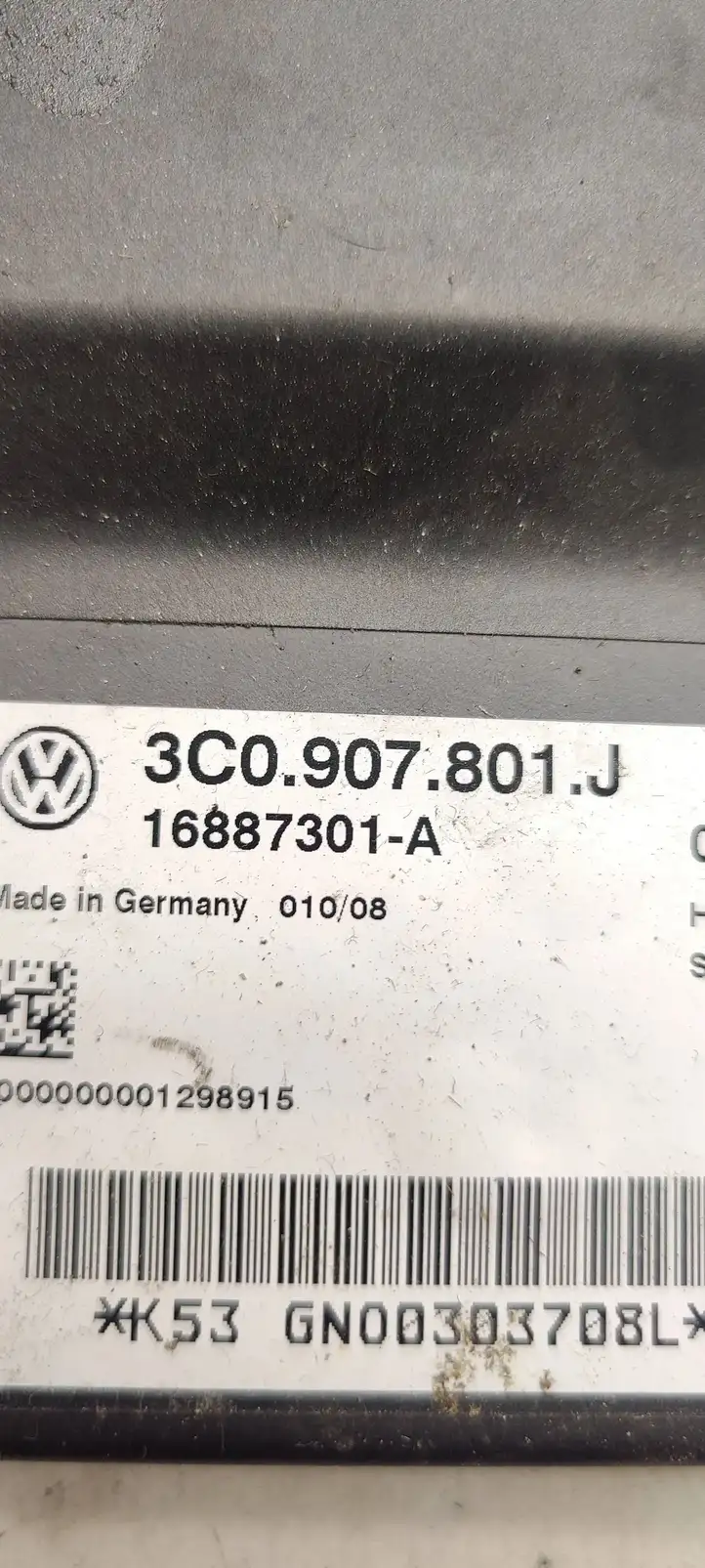 Volkswagen PASSAT B6 (2005 - 2010) 3C0907801J Блок управления стояночным тормозом — фото 4