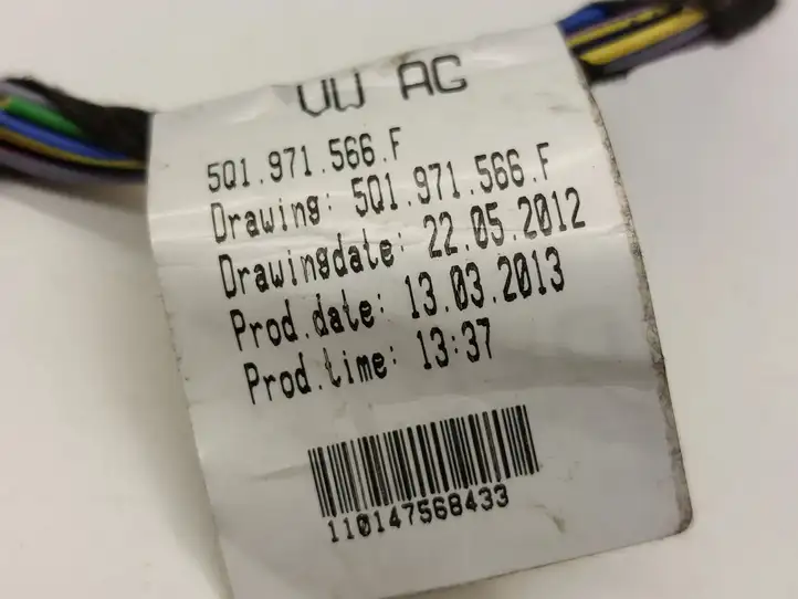 Volkswagen PASSAT B8 (2015 - ) 1K0972928 Прочая электропроводка — фото 4