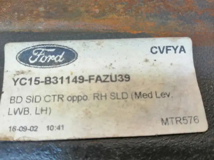 Ford Transit (2000 - 2006) YC15B31149FAZU39 Прочие детали салона — фото 2