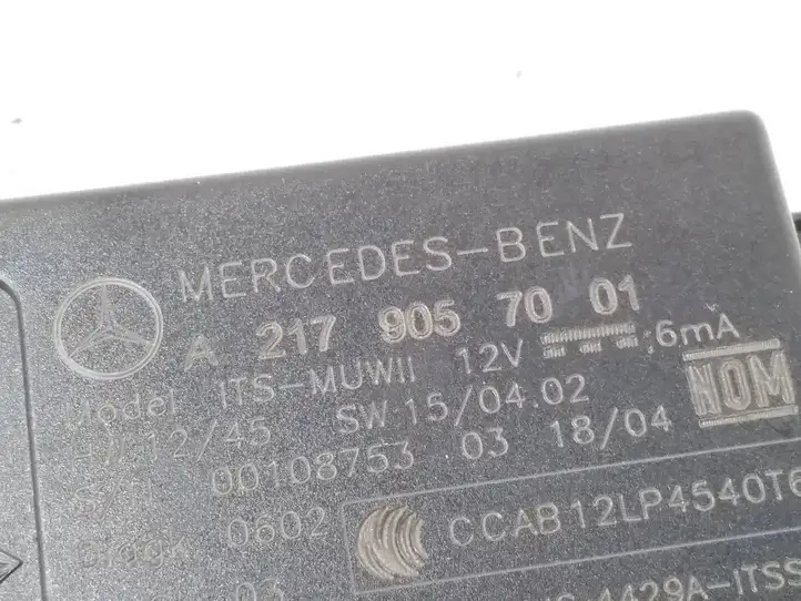 Mercedes-Benz E W238 (2017 - ) A2179057001 Блок бесключевого доступа — фото 4