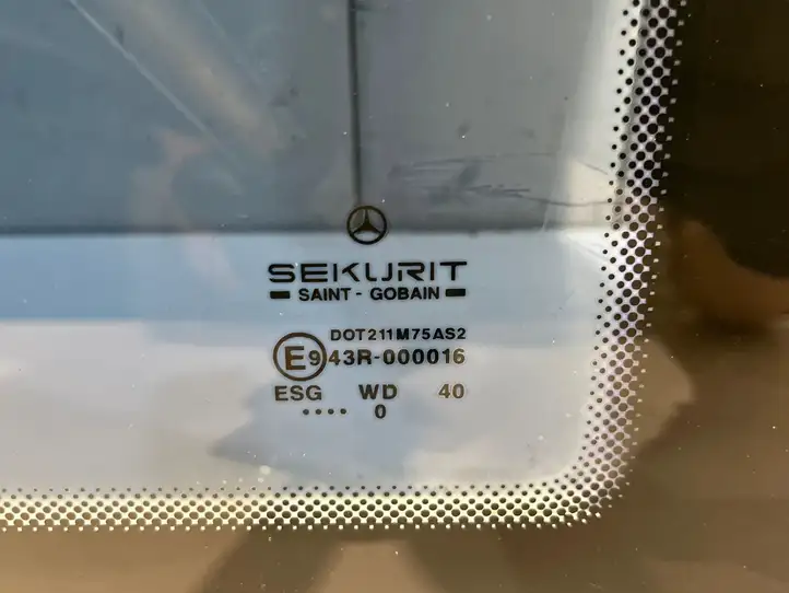 Mercedes-Benz Vito Viano W639 (2010 - 2015) 43R000016 Стекло раздвижной двери — фото 2