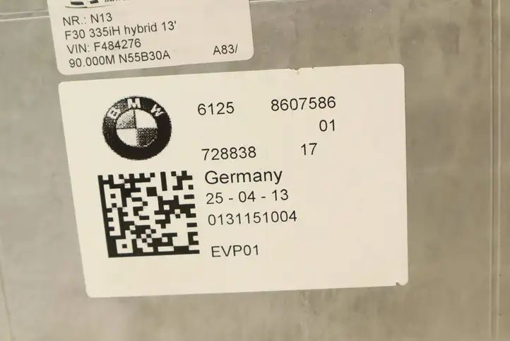 BMW 3 F30 F35 F31 (2012 - 2018) 8607586 Модуль аккумуляторной батареи гибридного автомобиля / электромобиля — фото 6