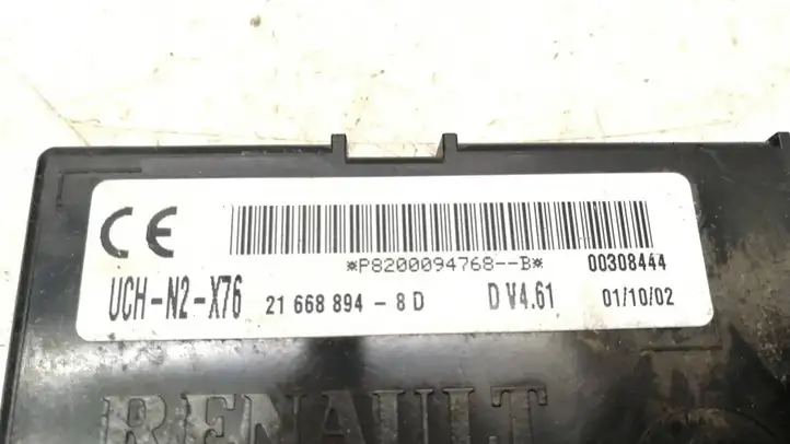 Renault Kangoo I (2003 - 2008) P8200094768 Модуль комфорта — фото 8