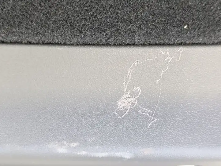 Tesla Model Y (2019 - 2024) 162226400B Верхняя обшивка у окна — фото 2