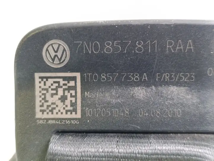 Volkswagen Sharan (2010 - 2015) 7N0857811 Ремень безопасности потолочный — фото 6