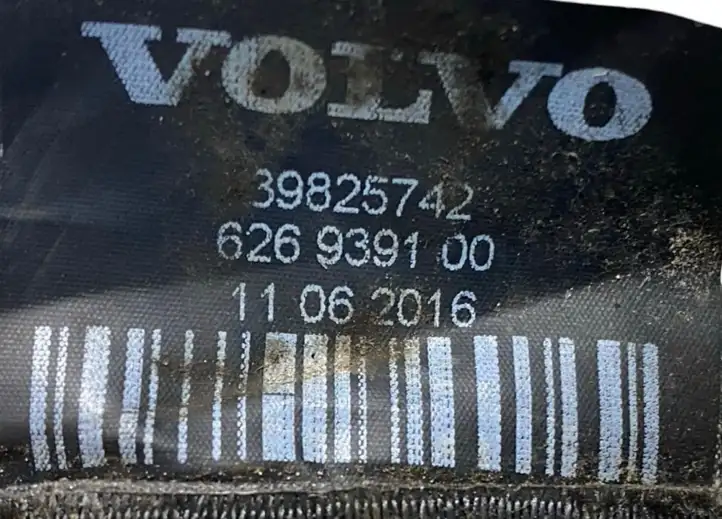 Volvo XC90 (2014 - 2019) 39825742 Ремень безопасности 3-го ряда — фото 8