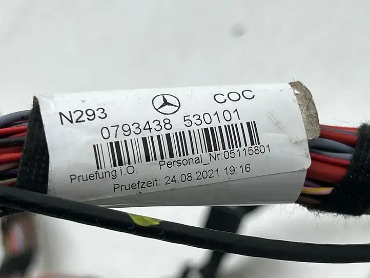 Mercedes-Benz EQC (2018 - ) 0793438 Проводка сиденья — фото 5