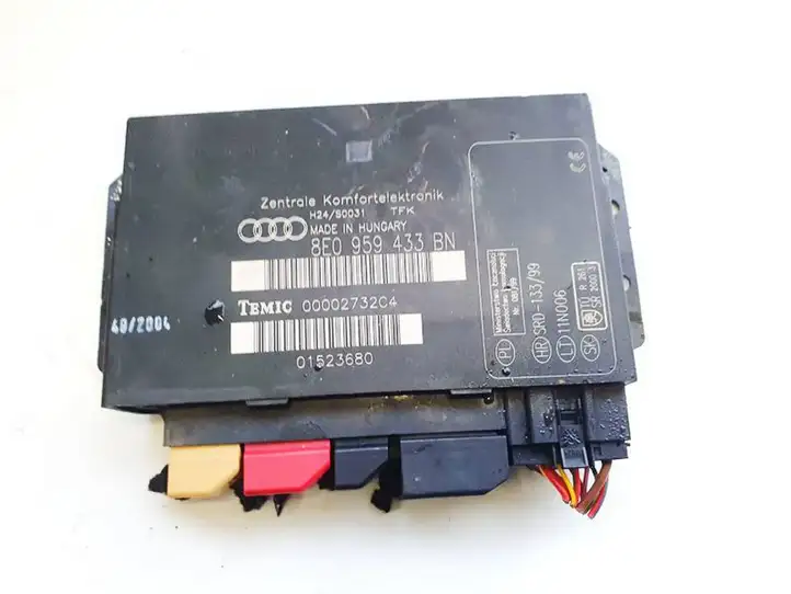 Audi A4 S4 B7 8E 8H (2004 - 2009) 8e0959433bn Модуль комфорта — фото 2