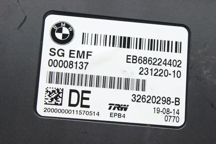 BMW Z4 E89 (2009 - 2017) 6862244 Блок управления стояночным тормозом (EPB) — фото 3