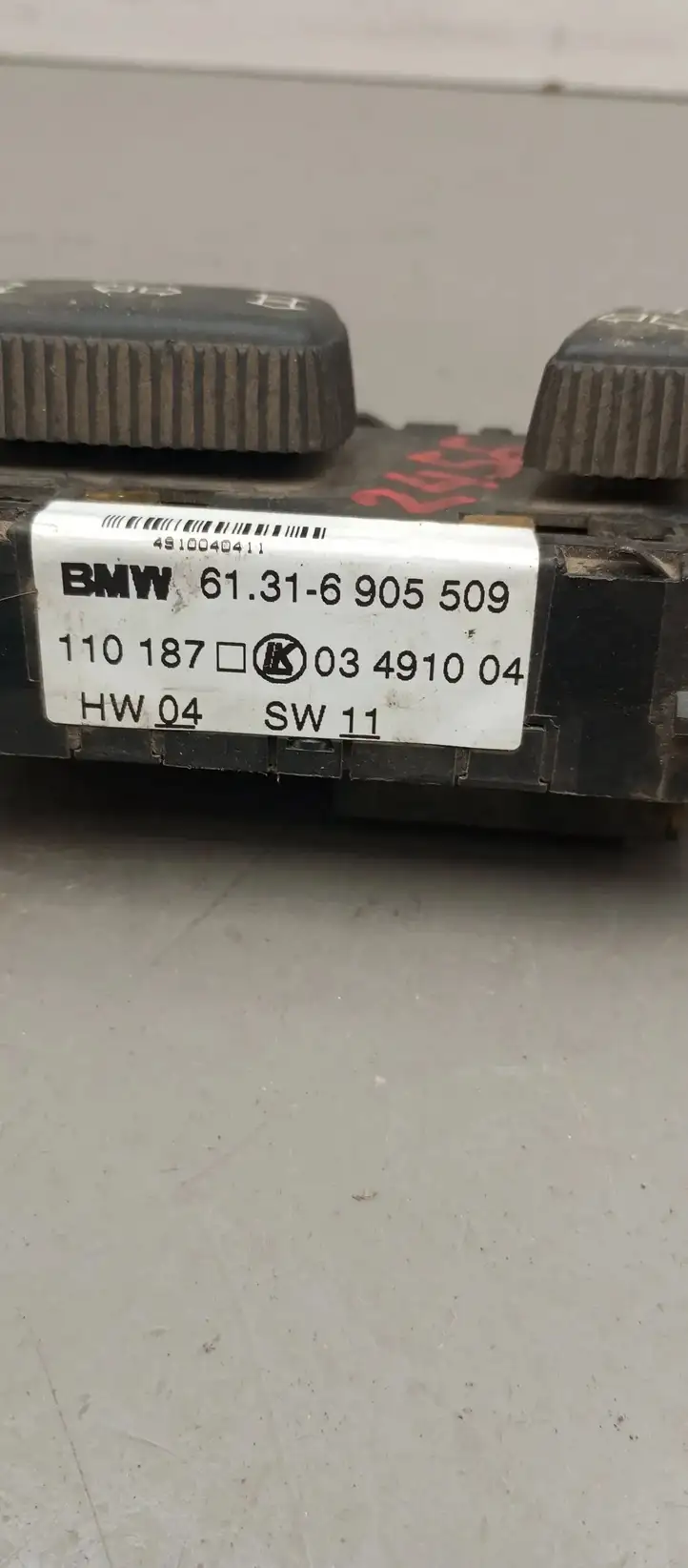 BMW 5 E39 (1996 - 2003) 61316905509 Блок управления сиденьем — фото 4
